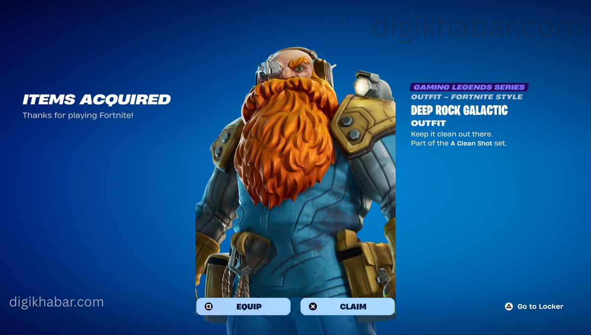 Deep Rock Galactic Joins Fortnite