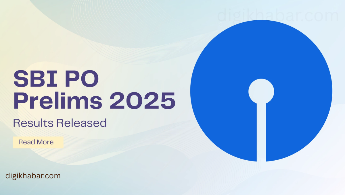 SBI PO Prelims Result 2025