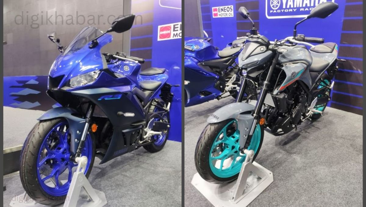 Yamaha R3 and MT-03