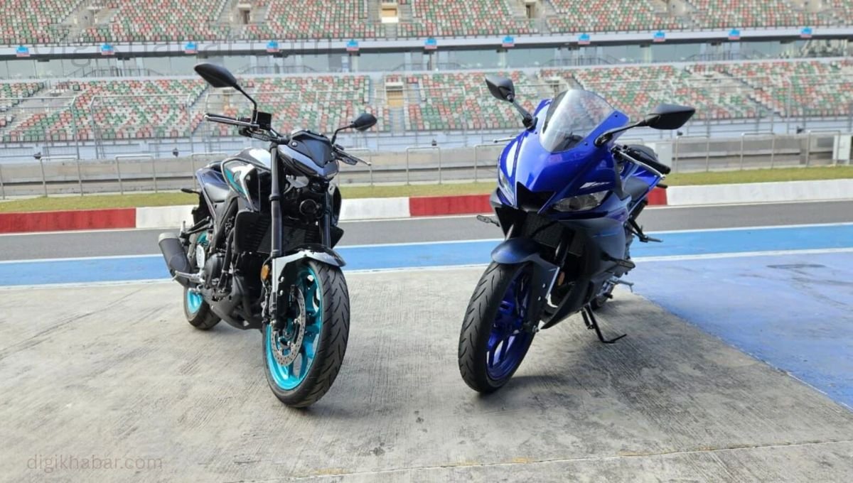 Yamaha R3 and MT-03