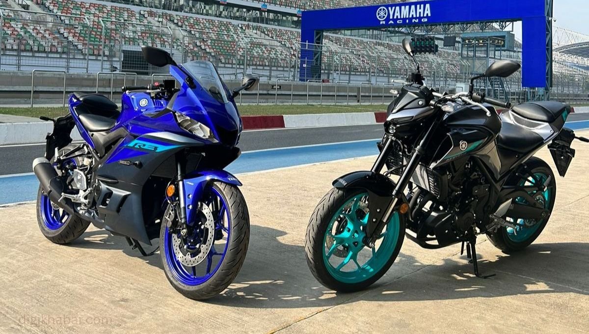 Yamaha R3 and MT-03
